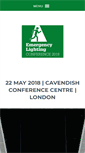 Mobile Screenshot of emergencylightingconference.com
